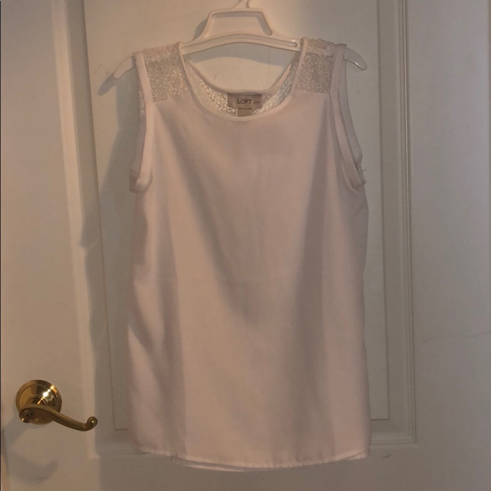 Cute White Tank Top